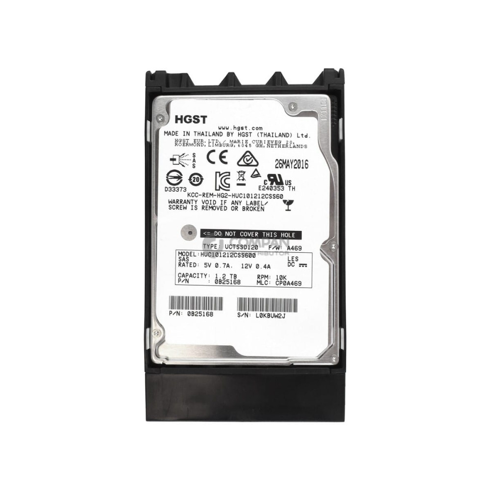 403-0145-01 EMC HDD 1.2TB 10K SAS 6G 2.5" SFF HOT-SWAP FOR ISILON S210